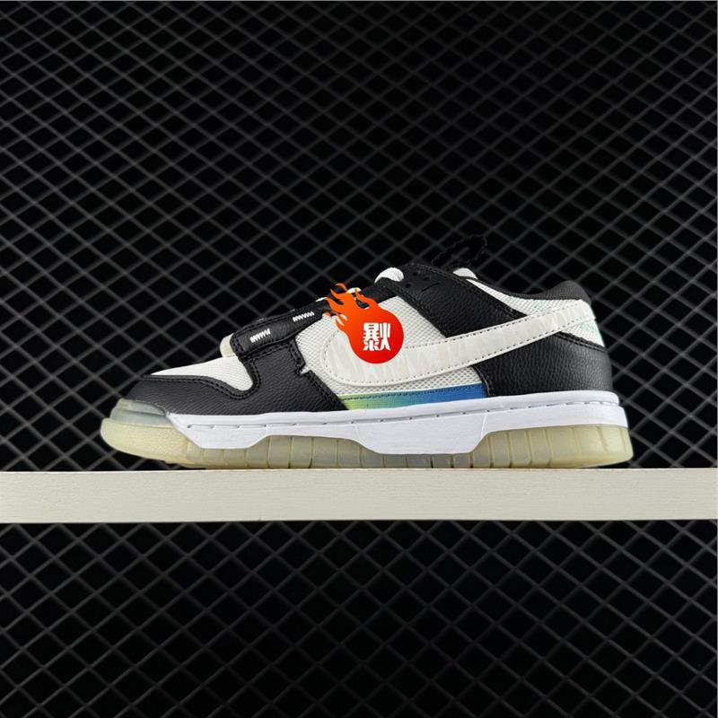 New Putian shoes: Off-White Futura SB Dunk Pine Green OW, low-top casual sneakers