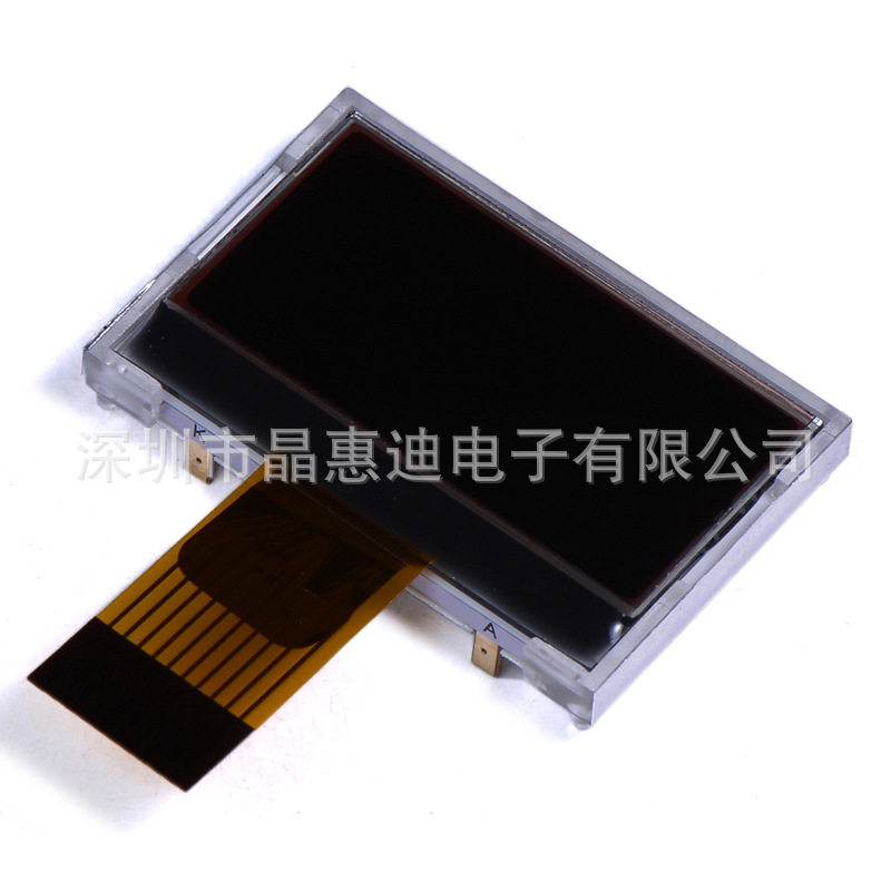 Һ��ģ��/����/1.2��/12864����/ST7567/SPI/JHD12864-G406BOW-BL