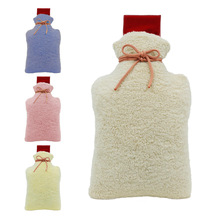 跨境工廠定制加熱暖手袋5v石墨烯阻燃電熱瓶抓絨加熱枕墊帶鋰電池