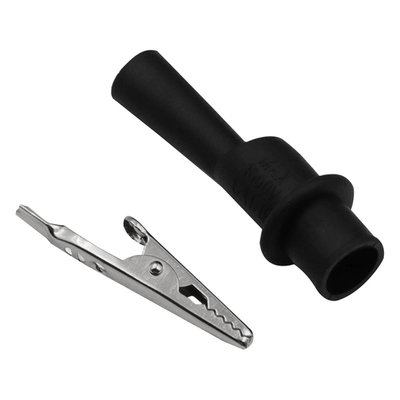 Металлический зажим из кожи аллигатора мультиметр ручка линия зажим из кожи аллигатора контактный зажим Универсальный зонд цепи зажим из кожи аллигатора