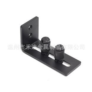 Dg010.02 Barn Door Floor Guide Eight-In-One Barn Door Stopper Smooth, Firm and Quiet