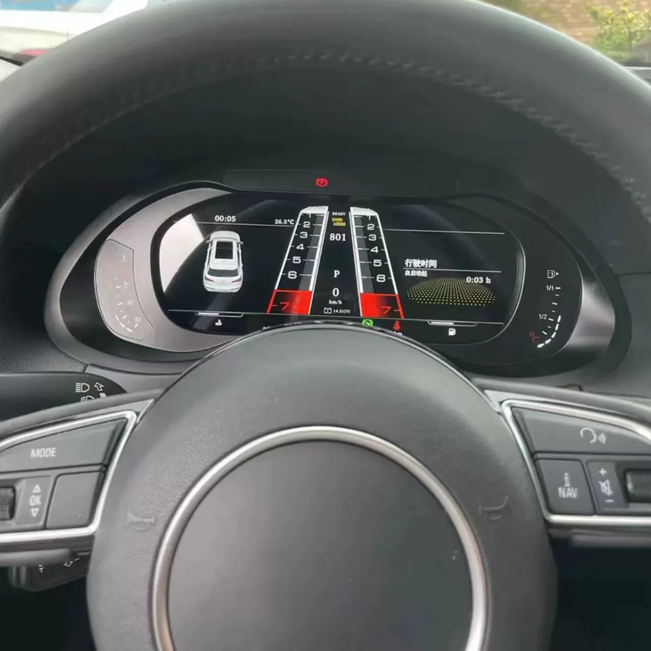 Подходит для Audi 10.25-дюймовый Q5 приборная панель 2010-2018 полный LCD экран Linux Carplay