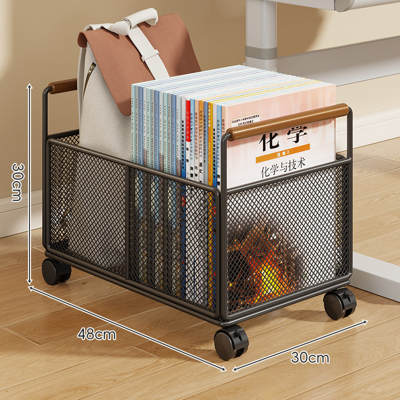 Estante Organizador de Libros para Escritorio, Móvil, De Gran Capacidad, para Aula image 10