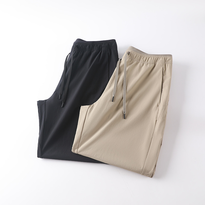 Men's Clothing Quick-Dry Summer Pants - 3-in-1 Water/Stain/Wrinkle Resistant, Lightweight Nylon-Spandex Blend, Breathable & Stretchy For Running, Gym_voghion.com