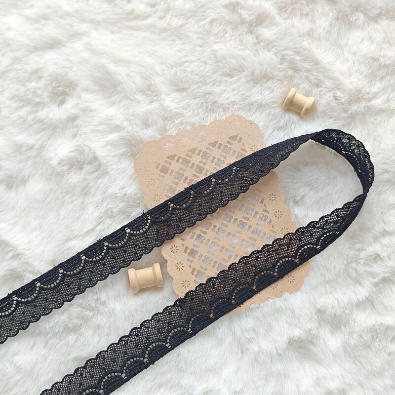 Xu Yixing 日本語版シルク糸刺繍レース水溶性中空装飾ドット波服 DIY アクセサリー 2 センチメートル|undefined