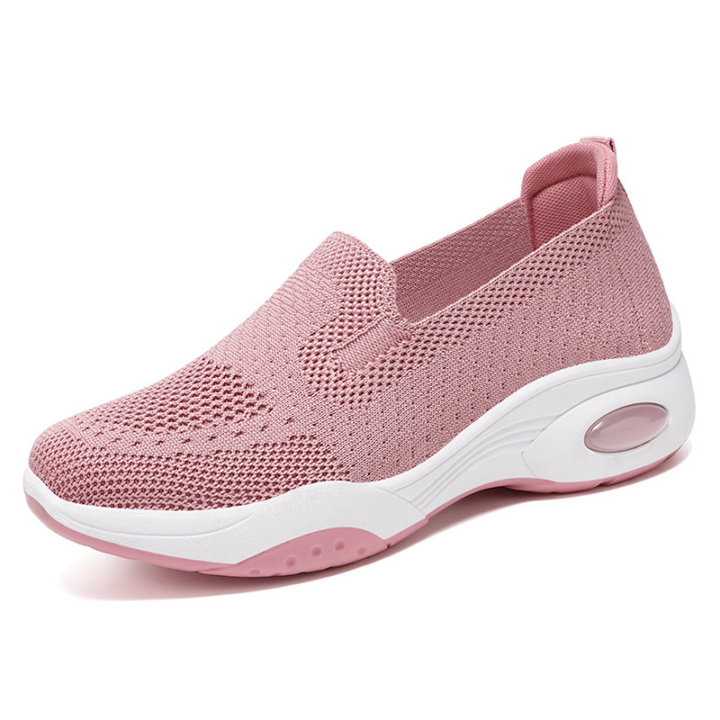 Zapatos de mujer 2026 primavera zapatos de tela transfronterizos zapatos de mujer zapatos casuales tejidos con una sola sola sola sola image 8