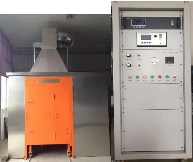 Тестирование горения мономера строительных материалов и изделий Устройство горения GB/T20284-2006 строительная продукция