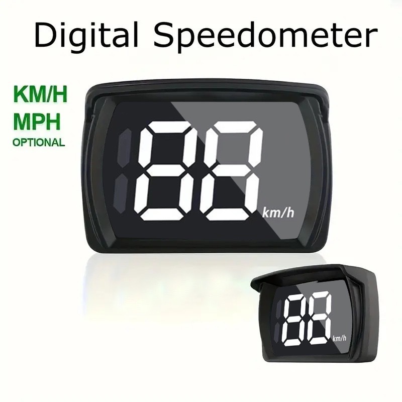 Cross-Border Universal Car Hud Head-Up Display Beidou Satellite Speedometer Kmh/Mph Speed Display Speed Measuring Device
