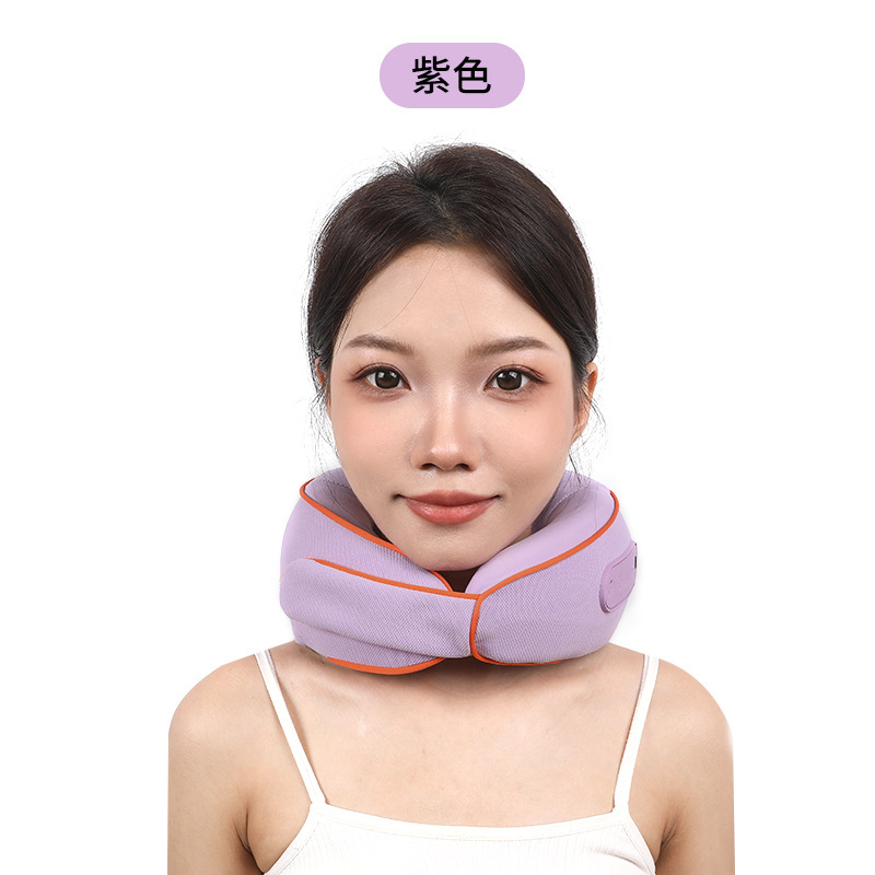u型按摩枕肩颈按摩仪器多功能家用热敷颈椎按摩仪器理疗揉捏护颈|undefined