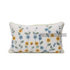 American INS Garden Embroidery Pillow Cushion Plant Flower Pillow Pillow Cross -border Home Embroidery Pillow wholesale