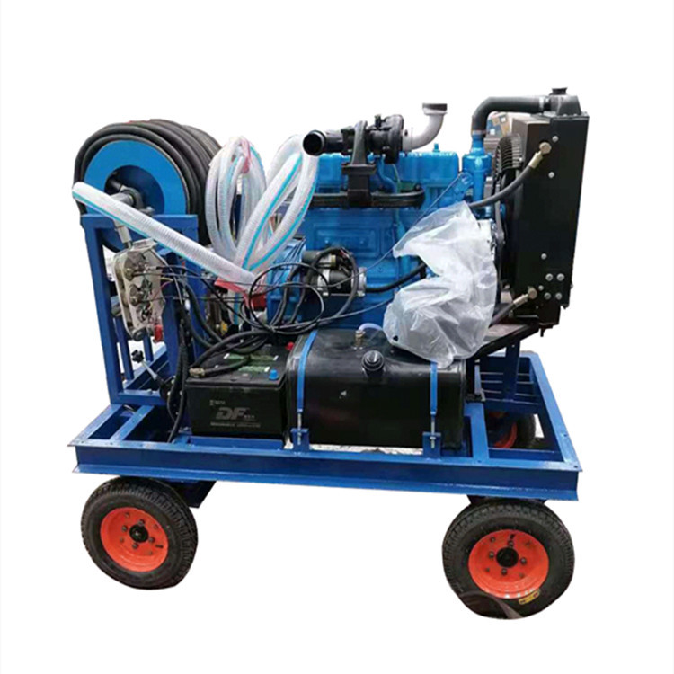 cj-10015型高压水射流管道疏通清洗机 小区物业污水管道清洗设备