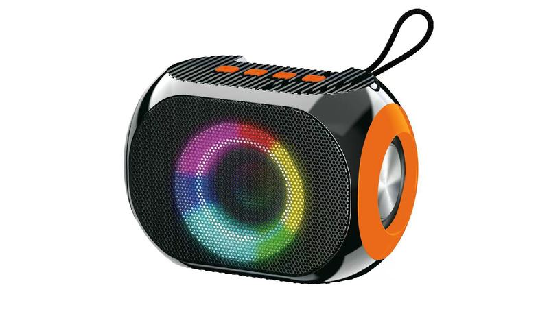 クロスボーダー新 A-718 カラフルな大音量携帯電話ワイヤレス Bluetooth スピーカー屋外ポータブルサブウーファーカラフルなライト|undefined