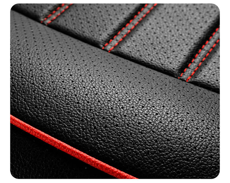 Daifa wholesale perforated full leather all-inclusive non-backrest monolithic car seat cushion four seasons universal rear seat cover seat cushion