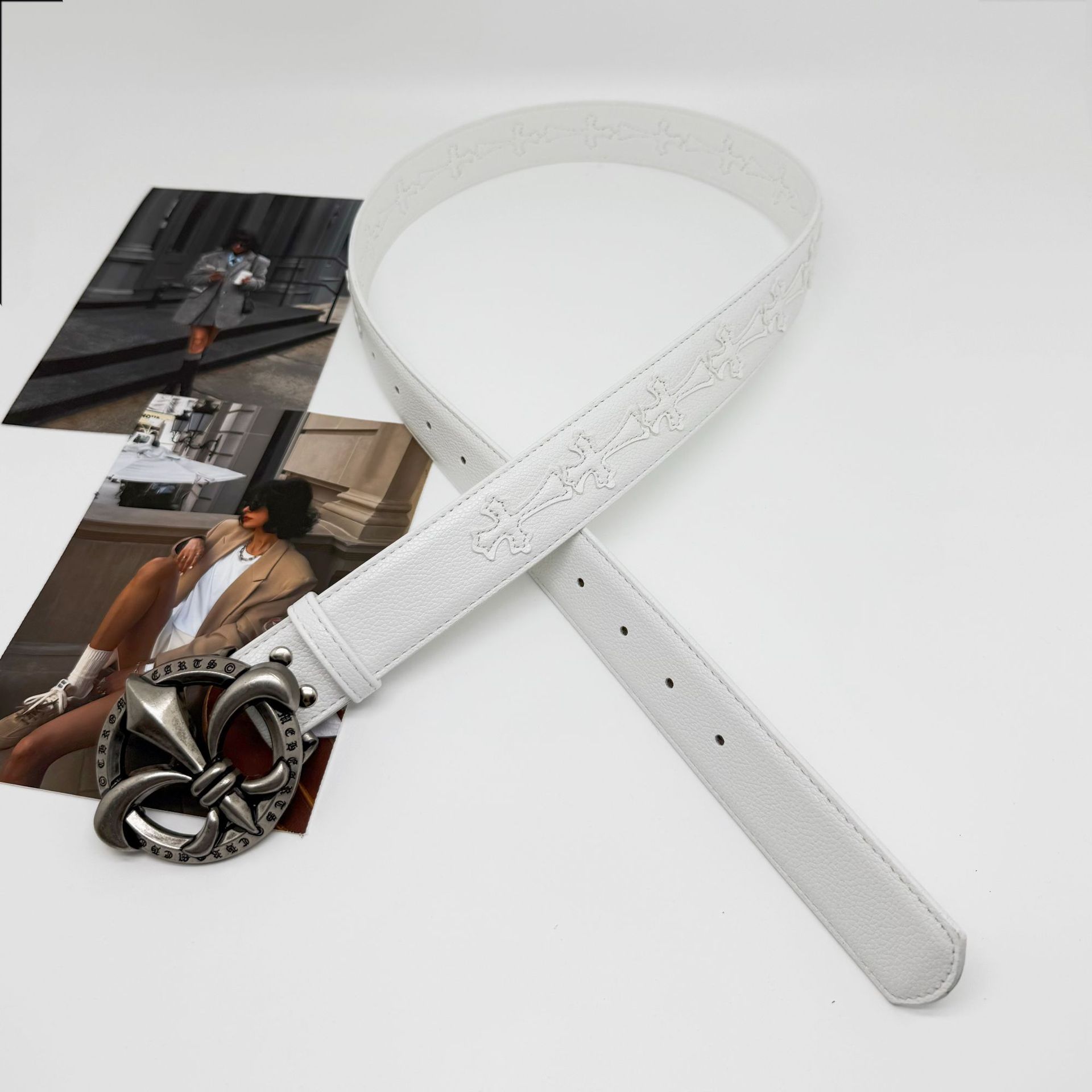 Cinturón cross de color CH cinturón clásico cinturón de jeans para hombres y mujeres cinturón de moda retro cinturón de moda cinturón de moda