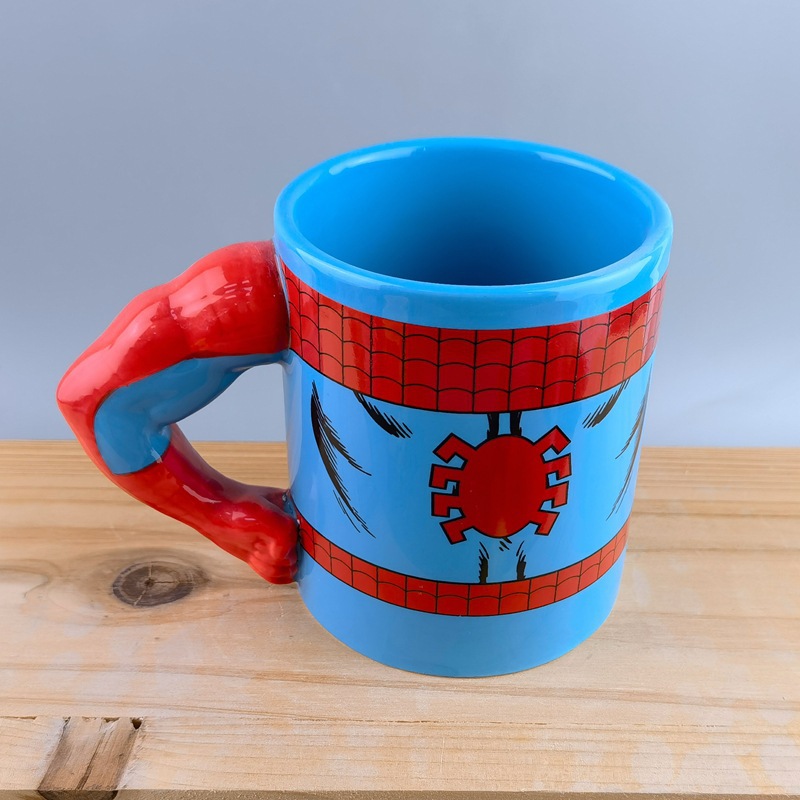 League of Legends Muscle Masculine Cup Ceramic Anime Captain America Mark Cup Deadpool Cup Ceramic Cup Water Cup