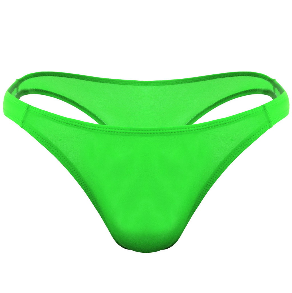 Tzy055S Men's Sexy Underwear Wholesale Translucent Low Waist Briefs Small Bikini