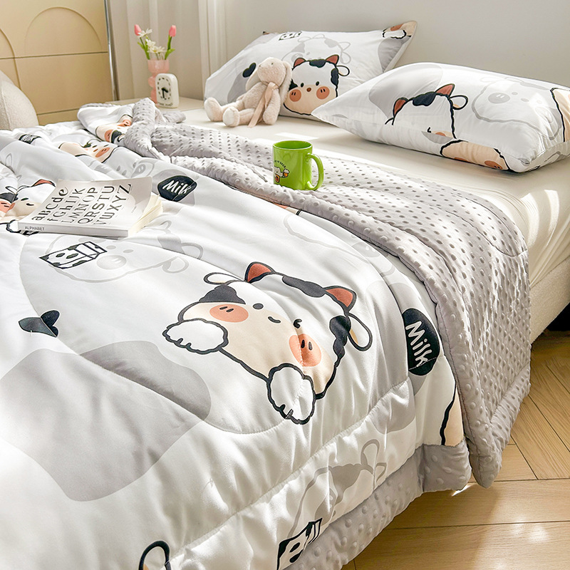 부드러운 사랑스러운 Niuniu [엄마와 아기 피부 친화적 인 완두콩 면화]]