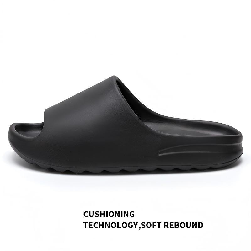 Pantuflas EVA populares transfronterizas con sensación de pisar nubes, sandalias Yeezy de verano para mujer con suela gruesa para exteriores, venta al por mayor de comercio exterior para hombre.