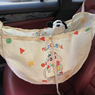 可爱卡通汽车座椅后背收纳袋多功能挂袋车载后排大容量置物袋网兜