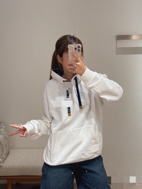 2025秋季驴家连帽印花卫衣韩版宽松男女情侣帽衫潮牌上衣长袖|undefined