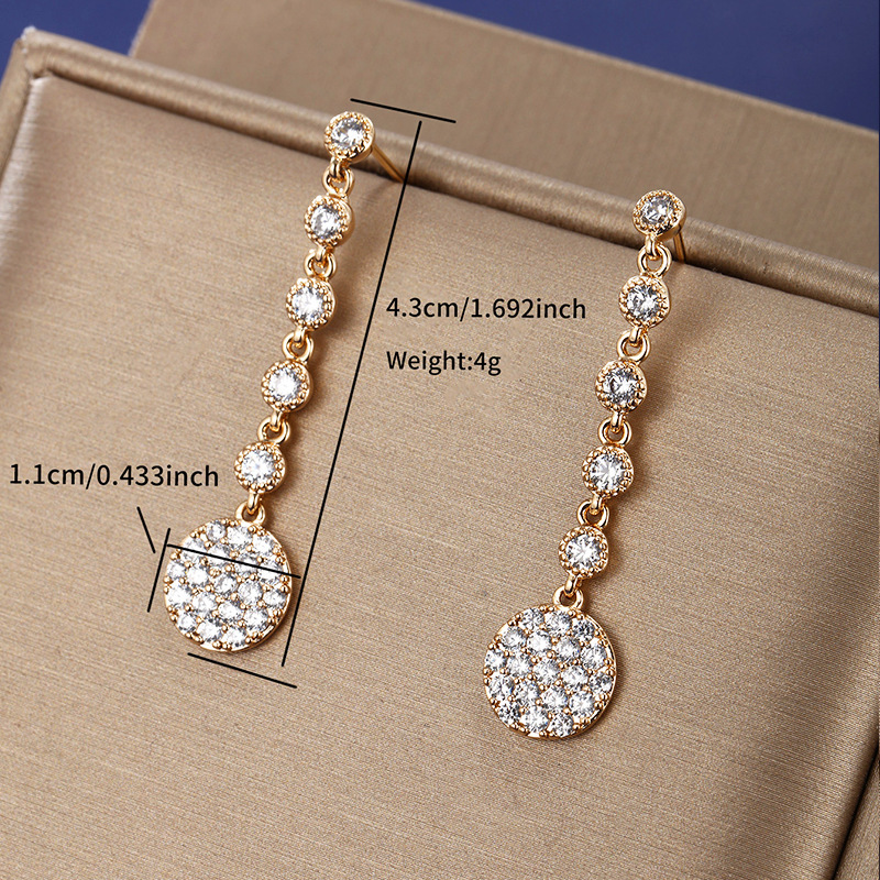 Xuping joyería transfronteriza venta caliente aleación auriculares lujo ligero de alto nivel nicho moda personalidad temperamento pendientes al por mayor mujeres