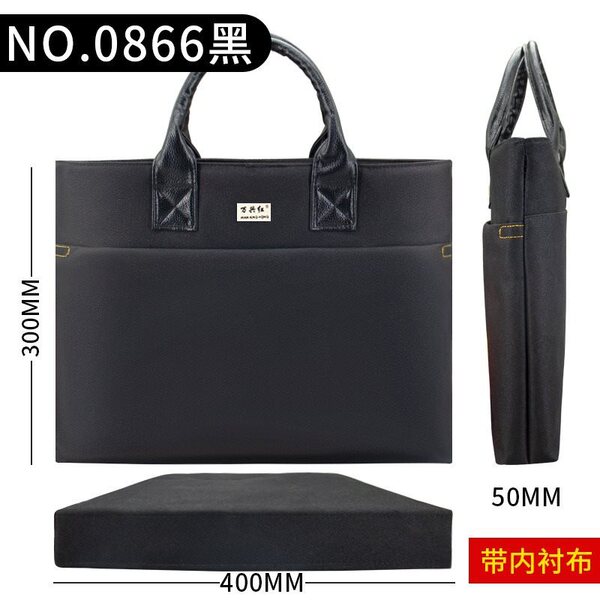 Handheld purse for folders for documents