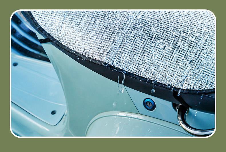 Silver electric motorcycle cushion thickened waterproof dustproof heat insulation anti-scalding battery car rollover pad genuine wholesale