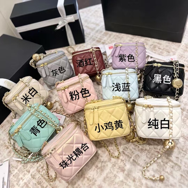 New Trendy Brand Genuine Leather Women's Shoulder Bag, Fashionable and Versatile Crossbody Bag, Multifunctional Large Capacity Sheepskin Box Bag