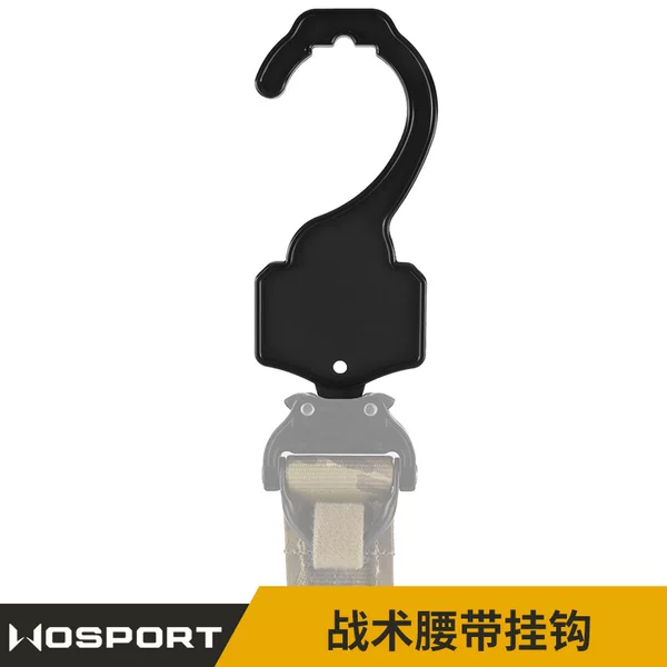 WOSPORT Tactical Belt Hanging Buckle Adaptable Cobra Buckle Tactical Belt Accessories Storage Display Hook