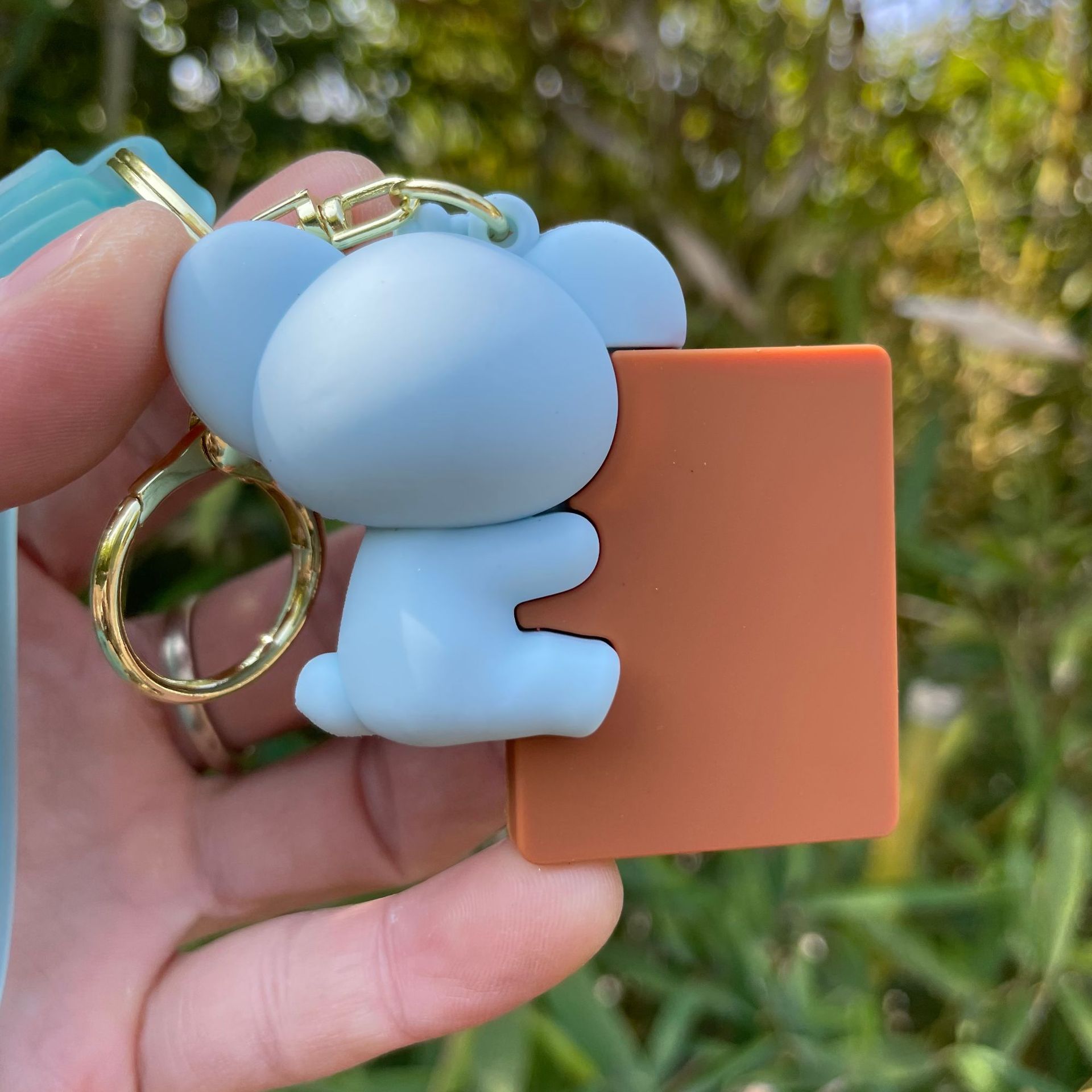 54g Weight Bag Pendant, Keychain Classification 1 Piece Quantity Holiday, Daily Occasion Metal Material Cartoon Character Pattern Unisex Gender Cute Style Cute Cartoon Character Metal Unisex Bag Pendant Keychain 4