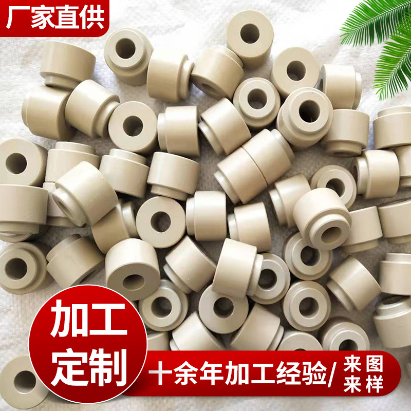 挤出尼龙棒耐磨耐高温聚乙烯高分子Pe棒浇注尼龙棒白色实心尼龙棒