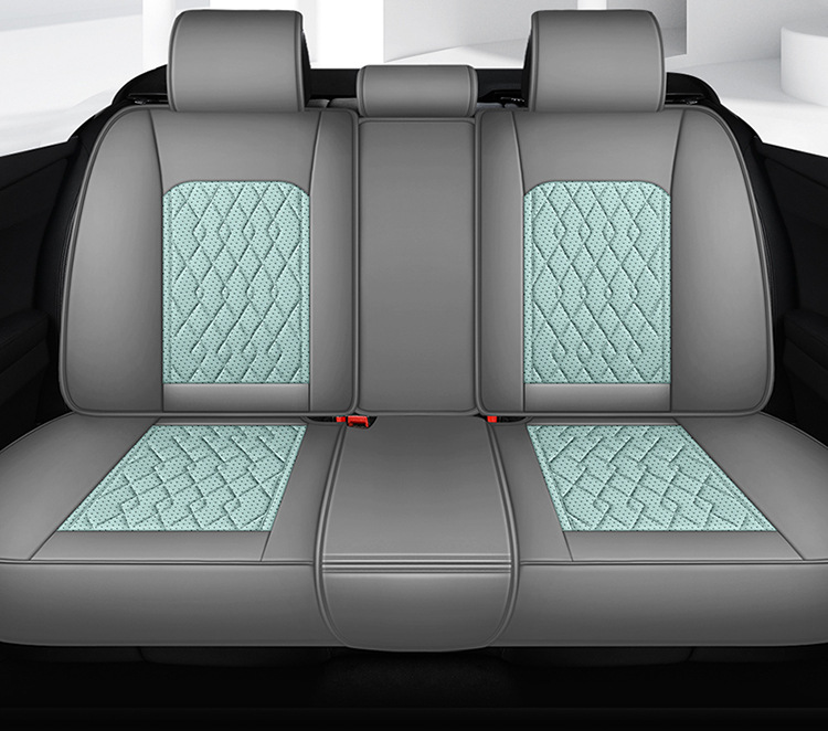 Cross-Border Foreign Trade Wholesale Manufacturers Direct Sales Car Seat Cushions for All Seasons, Fully Enclosed Seat Covers, Full Leather Seat Covers and Seat Cushions