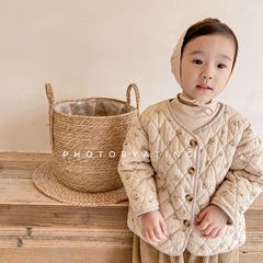 2023 Children's Clothing Autumn and Winter Children's Winter Clothes Korean Style Quilted Cotton Clothes Girls Winter Jackets Cotton Clothes 21829
