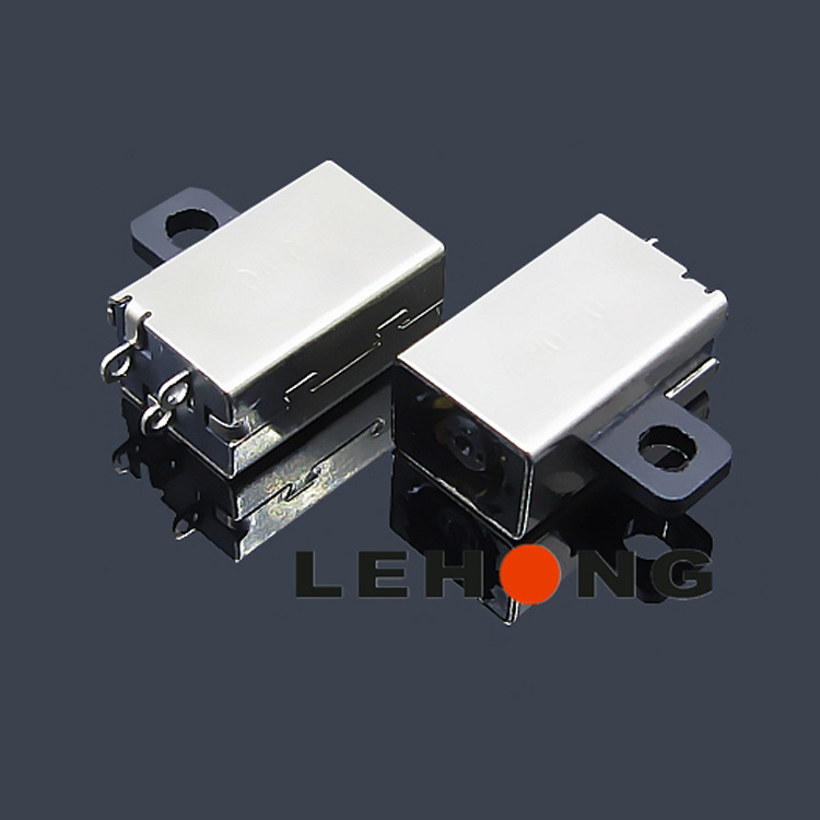 DC-4506-070大电流5A焊线型/DC电源插座/直流DC插座/带耳