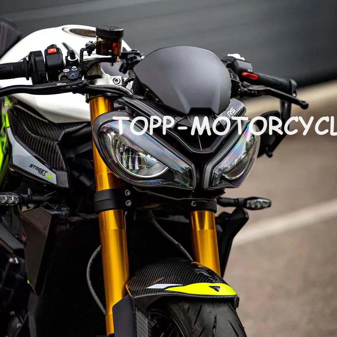 Suitable for Triumph Street Triple 765 Rsmoto2 Motorcycle Front Windshield Accessories 2023-2025
