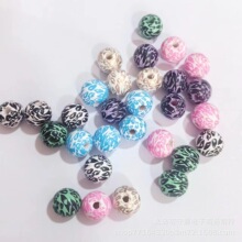 �¿ӡӡ�����ɫ16mm��ľ�A�鴮��耳׿�DIY�Ʒ����   �����