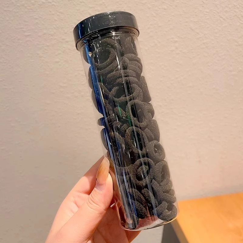 Anillo de cabello de color para niños de alta altura elástica correa durable no daña cabello de niña cabello de cabello de bebé cubierta de cabello