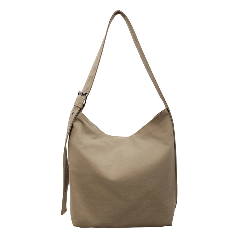 Nylon Large Capacity Tote Bag For Women 2026 New Casual Simple Shoulder Bag Utility Style Outdoor Commuter Bag - Thumbnail 5