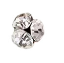 Stacking diamond 3*3mm white