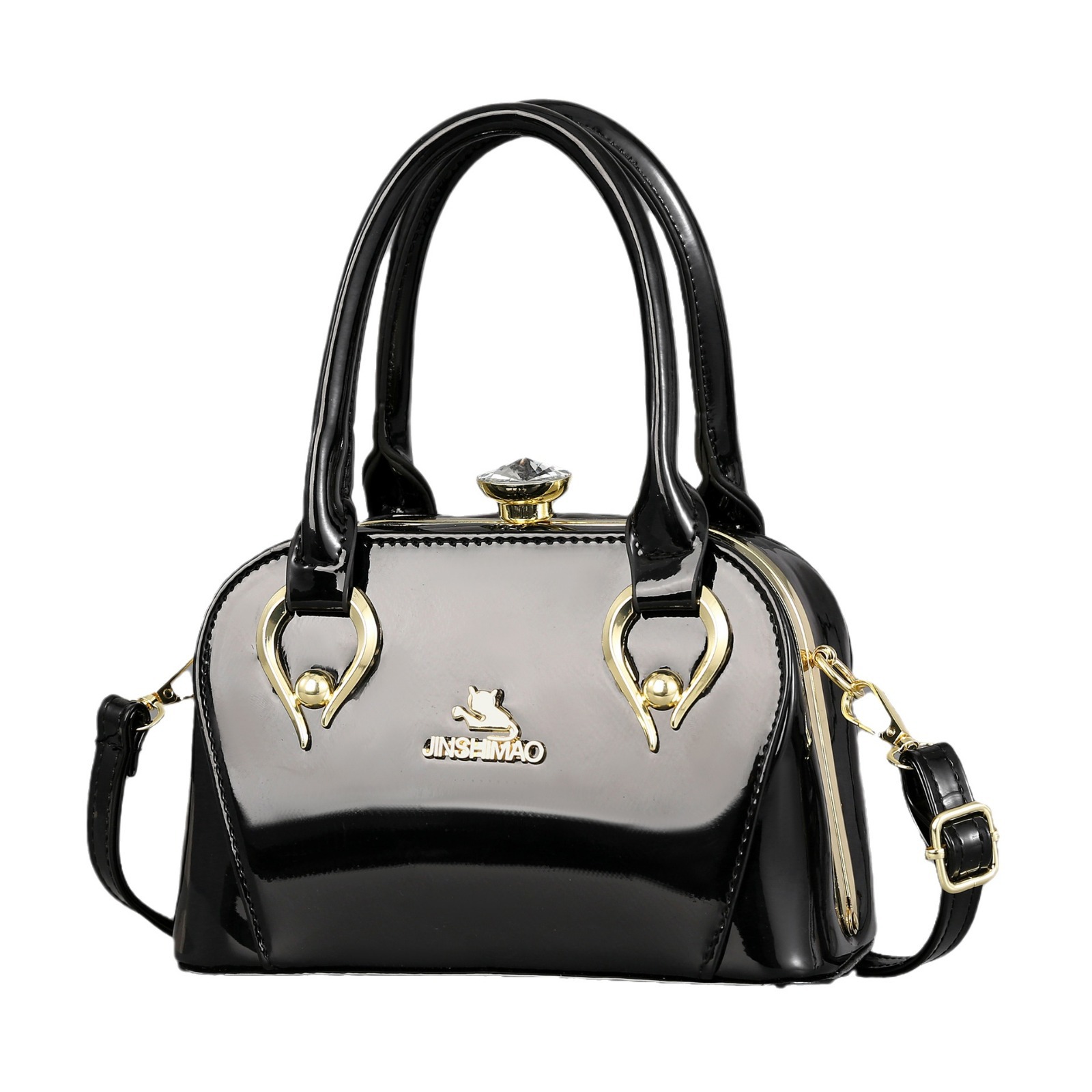 Taizhou bolso de mujer bolso de piel brillante bolso de hombro bolso de moda atmósfera bolso de mujer bolso de cena bolso de mano