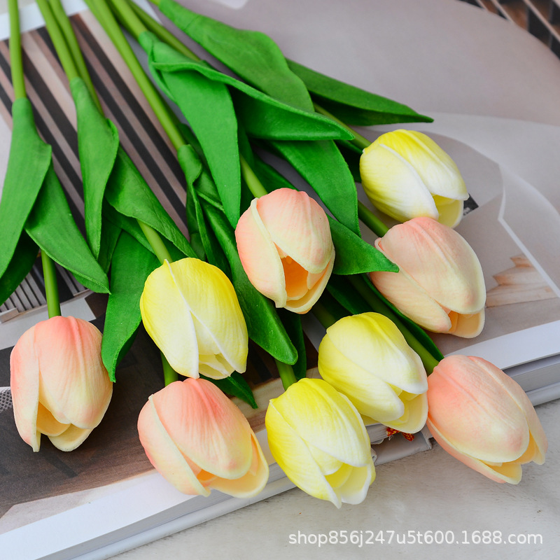 (Cross-border trading), realistic small polyurethane flower arrangements