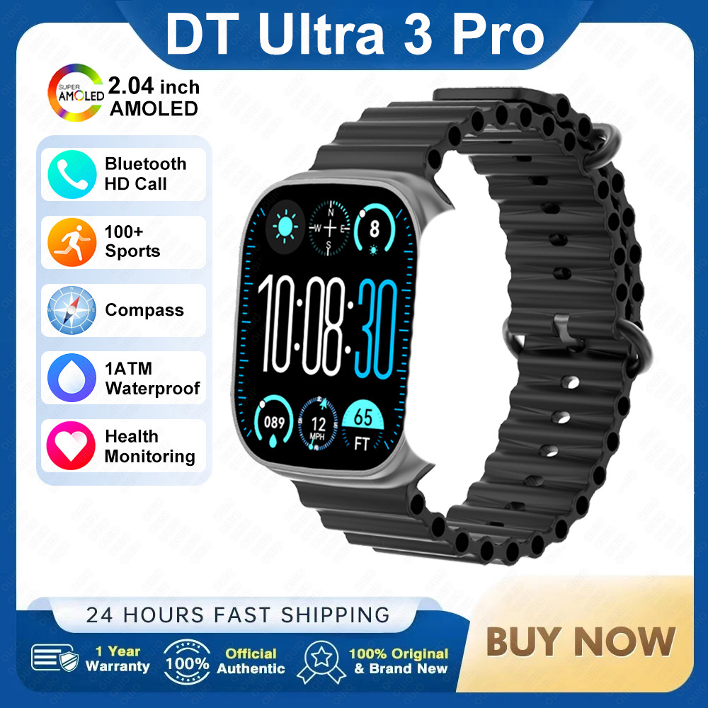 Dt Ultra3 Smart Watch Cross-Border Top Version Multifunctional Watch S10 Men's and Women's Models 2025 New Model Utan