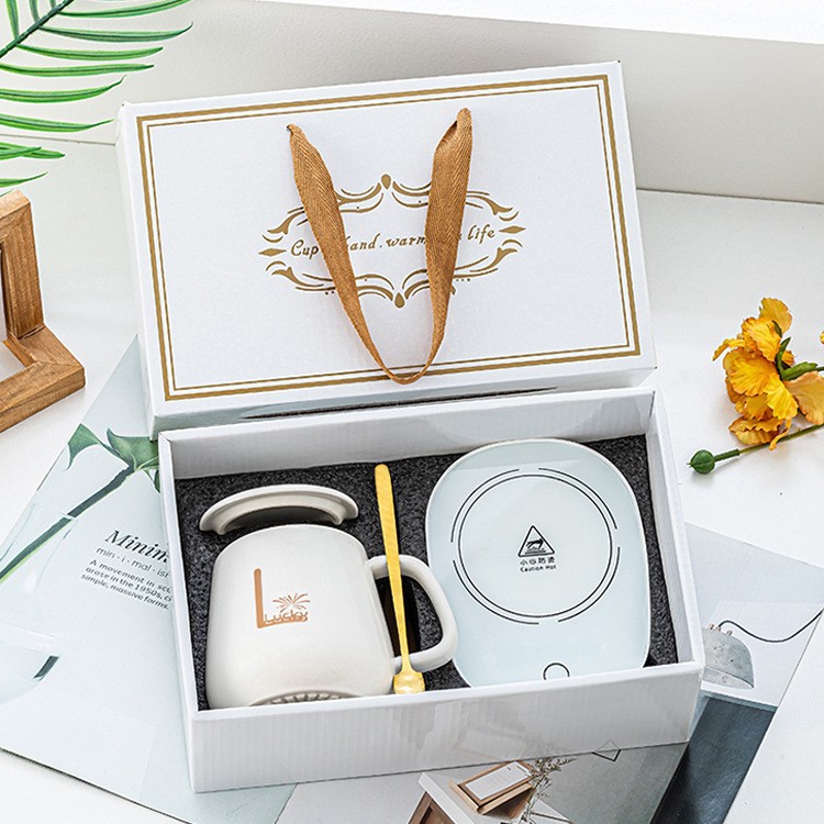Recuerdos prácticos, tazas termostáticas de cerámica, sets de regalo creativos, regalos sorpresa, premios para eventos empresariales, obsequios, regalos de agradecimiento