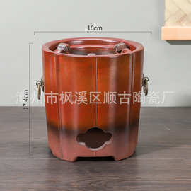 潮州原红泥煮茶炭炉家用户外多功能炉电陶炉炉丝茶具套装功夫茶