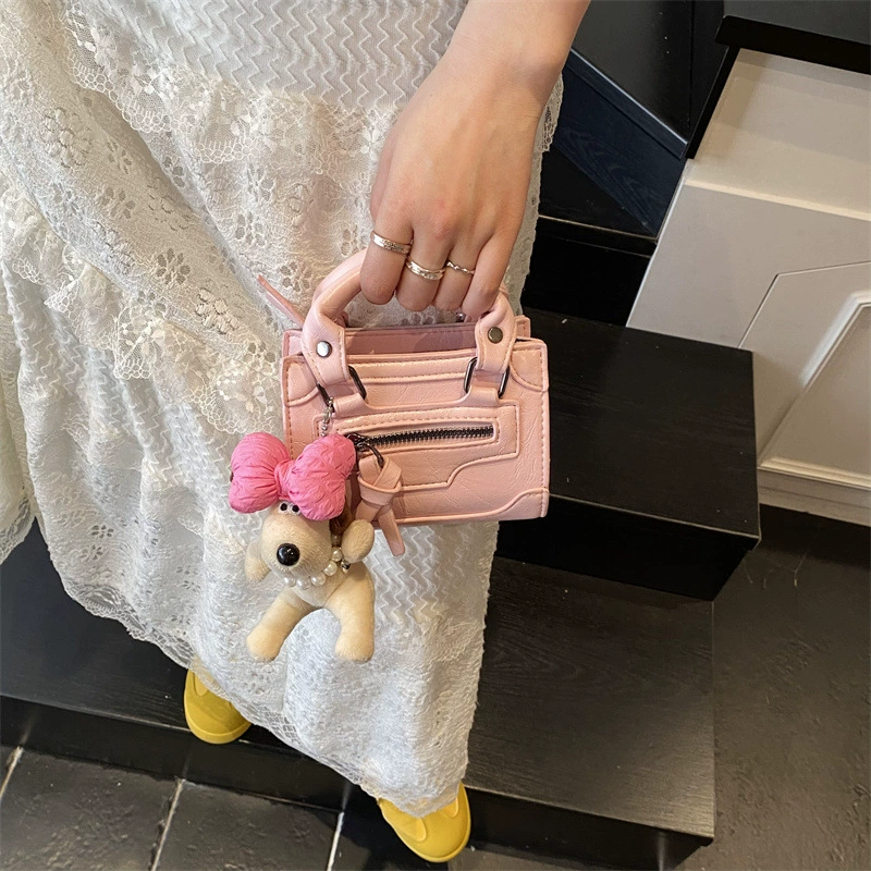 Small children's cloth, lipstick, shoulder bag, new collection, Korean style