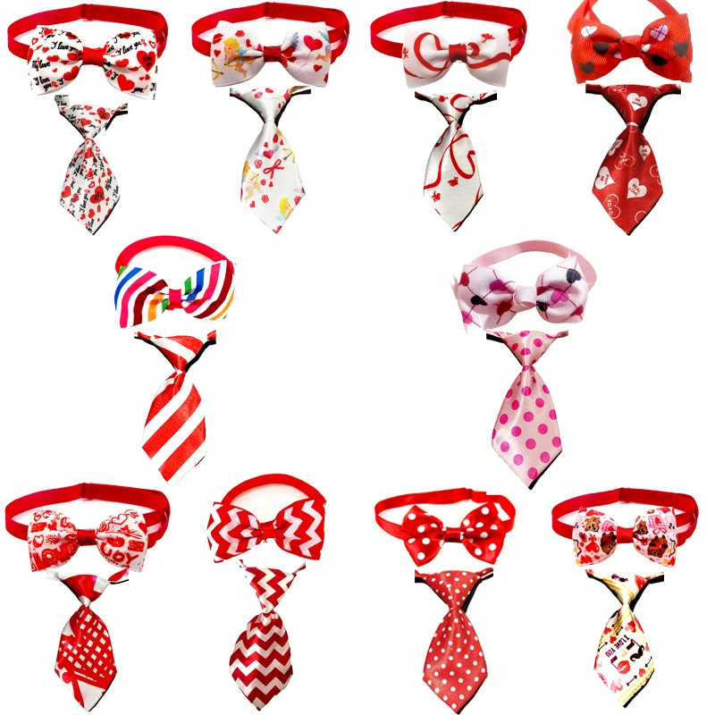 Новый День Святого Валентина галстук для домашних животных взрывы вспомогательный праздник кошка собака маленький галстук забавные товары для вечеринок для домашних животных