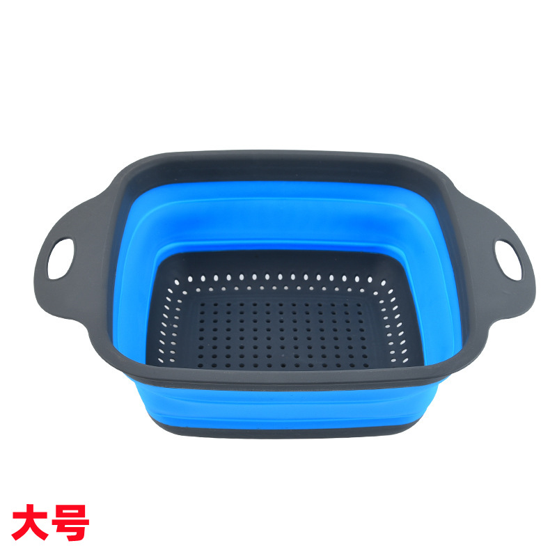 Квадрат # большой синий 29*22