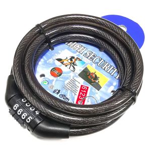 Bicycle lock anti-theft password lock small password wire lock ring lock mountain bike riding equipment wholesale