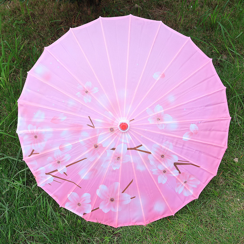 Paraguas de papel aceitado tradicional, estilo chino antiguo, ideal para danza, fotografía o decoración