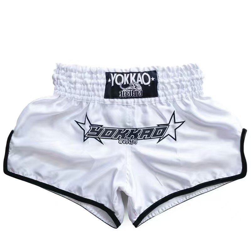 Muay Thai shorts, quick-dry, unisex, sparring wear, boxing pants, fitness, combat training, martial arts pants, quick-dry and breathable